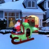 Northlight Lighted Inflatable Santa With Helicopter Outdoor Christmas Decoration -7' 1 Northlight Lighted Inflatable Santa With Helicopter Outdoor Christmas Decoration -7' -Christmas Decor Sale northlight rp96507 styled 55649.1723684239
