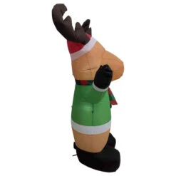 Northlight Lighted Inflatable Reindeer Outdoor Christmas Decoration - 4.25' -Christmas Decor Sale northlight rp96513 03 22916.1726279107