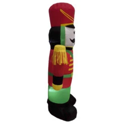 Northlight LED Lighted Inflatable Soldier Nutcracker Outdoor Christmas Decoration - 4.25' -Christmas Decor Sale northlight rp96515 03 57902.1726279109