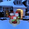 Northlight Lighted Inflatable Family Of Snowman Outdoor Christmas Decoration - 4' 1 Northlight Lighted Inflatable Family Of Snowman Outdoor Christmas Decoration - 4' -Christmas Decor Sale northlight rp96522 styled 99000.1726279106