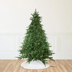 Northlight Real Touch™? Pre-Lit Full Minnesota Balsam Fir Artificial Christmas Tree - 6.5' - Warm White LED
