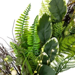 Northlight Green And Brown Foliage Artificial Spring Wreath With Nest - 24" - Unlit -Christmas Decor Sale northlight vm18638 04 11672.1716584134