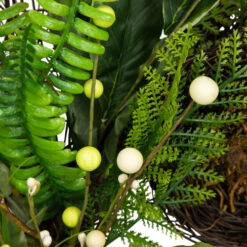 Northlight Green And Brown Foliage Artificial Spring Wreath With Nest - 24" - Unlit -Christmas Decor Sale northlight vm18638 06 95065.1716584135