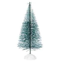 Northlight Frosted Mini Bottle Brush Pine Christmas Village Trees - 4" - Set Of 2 -Christmas Decor Sale northlight xh93257 02 94285.1713924974