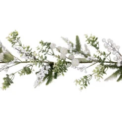 Northlight Glittered Berries And Eucalyptus Artificial Christmas Garland - 5' - Unlit -Christmas Decor Sale northlight yk95979 02 41488.1722387416