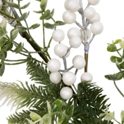 Northlight Glittered Berries And Eucalyptus Artificial Christmas Garland - 5' - Unlit -Christmas Decor Sale northlight yk95979 04 81050.1722387415