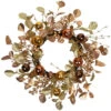 Northlight Ball Ornament Glittered Artificial Christmas Wreath - 24" - Gold And Copper Tone -Christmas Decor Sale northlight yk95986 01. 84039.1722387412