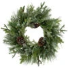 Northlight Frosted Mixed Pine And Cedar Artificial Christmas Wreath - 28" - Unlit -Christmas Decor Sale northlight yk95995 01 15460.1722387420