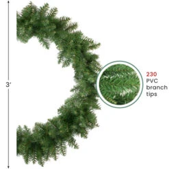 Northlight Buffalo Fir Artificial Christmas Wreath - 36" - Unlit -Christmas Decor Sale northlight z99652 info 72239.1683635770