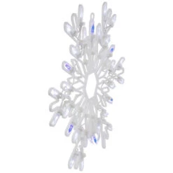 Northlight LED Lighted Snowflake Window Silhouette Christmas Decoration - 16" - Pure White And Blue -Christmas Decor Sale northlight zg15718 04 58491.1702056329