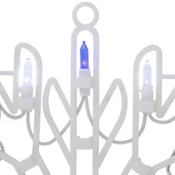 Northlight LED Lighted Snowflake Christmas Window Silhouette - 15" - Pure White And Blue -Christmas Decor Sale northlight zg15718 zg15716 03 17244.1702056331