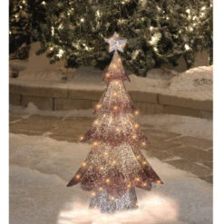 Northlight LED Lighted Mesh Christmas Tree Outdoor Decoration - 46" - Bronze Gold Finish 9 Northlight LED Lighted Mesh Christmas Tree Outdoor Decoration - 46" - Bronze Gold Finish -Christmas Decor Sale northlight20d2018 30322rg 48 30818.1606531189