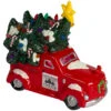 Northlight LED Lighted Vintage Truck Hauling Christmas Tree - 8" - Red 2 Northlight LED Lighted Vintage Truck Hauling Christmas Tree - 8" - Red -Christmas Decor Sale northlight20dw92542 1 14625.1633021538
