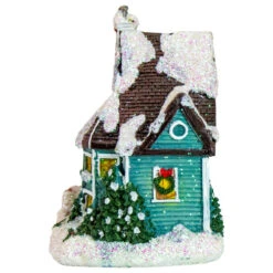 Northlight LED Lighted Snowy House Christmas Village Decoration - 5.5" - Green -Christmas Decor Sale northlight20dw92544 2 85768.1665000982