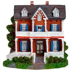 Northlight LED Lighted Colonial House Christmas Village Decoration - 4.5"