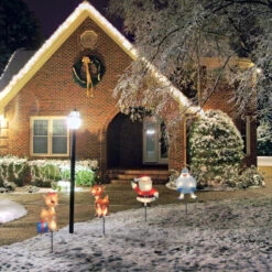 Northlight Set Of 4 Lighted Rudolph And Friends Christmas Pathway Markers - Clear Lights 8 Northlight Set Of 4 Lighted Rudolph And Friends Christmas Pathway Markers - Clear Lights -Christmas Decor Sale northlight20pw2046436 artwork201 32089.1715287066