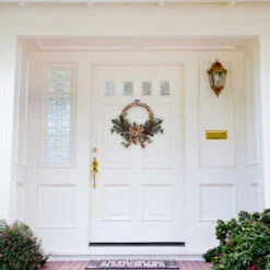 Northlight Winter Foliage And Berries Artificial Burlap Christmas Wreath - 24" - Unlit -Christmas Decor Sale northlight20sm91199 stylized 9 24 24 01378.1727317586