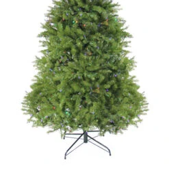 Northlight 7.5' Pre-Lit Full Northern Pine Artificial Christmas Tree - Multicolor LED Lights -Christmas Decor Sale northlight20z35728closeupbottom 33534.1723511450