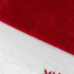 Northlight 19" Red And White Velvet Embroidered Snowflake Christmas Stocking -Christmas Decor Sale northlight 530093go 2 47076.1680694186