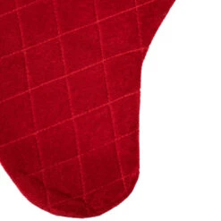 Northlight 19" Quilted Red Velvet HO! HO! HO! Embroidered Christmas Stocking -Christmas Decor Sale northlight 530127go 5 06816.1678185725