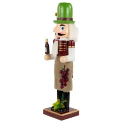 14" Green And Red Wine With Grapes Christmas Nutcracker 9 14" Green And Red Wine With Grapes Christmas Nutcracker -Christmas Decor Sale northlight 97135 3 29384.1670057683
