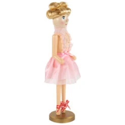 Northlight 15.5" Pink Tutu Blonde Wooden Ballerina Wooden Christmas Nutcracker -Christmas Decor Sale northlight 97151 2 66024.1681212832
