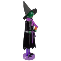 Witch Jack-O-Lantern Halloween Nutcracker With Broom - 14" - Black And Green 10 Witch Jack-O-Lantern Halloween Nutcracker With Broom - 14" - Black And Green -Christmas Decor Sale northlight 97162 1updated 04764.1665610739