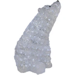 Northlight LED Lighted Commercial Grade Acrylic Polar Bear Outdoor Christmas Decoration - 18.5" - Pure White Lights 11 Northlight LED Lighted Commercial Grade Acrylic Polar Bear Outdoor Christmas Decoration - 18.5" - Pure White Lights -Christmas Decor Sale northlight a30936 02 66895.1692112284