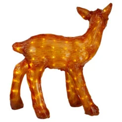 Northlight LED Lighted Commercial Grade Acrylic Reindeer Christmas Display Decoration - 23" - Warm White Lights -Christmas Decor Sale northlight a92002 01 49282.1638200631