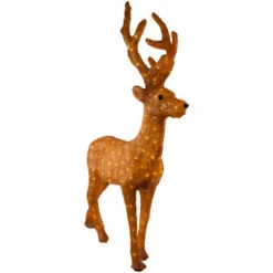 Northlight LED Lighted Commercial Grade Acrylic Reindeer Outdoor Christmas Decoration - 46" -Christmas Decor Sale northlight a92004 0320copy 48771.1692198826