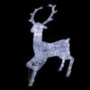Northlight Commercial Grade Acrylic Reindeer Outdoor Christmas Decoration - 46.5" - Pure White LED -Christmas Decor Sale northlight a94008 on20black resized 49554.1671008183