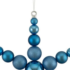 Northlight Shatterproof 3-Finish Snowflake Commercial Christmas Ornament - 18" - Blue -Christmas Decor Sale northlight ao93348 4 81993.1661624731