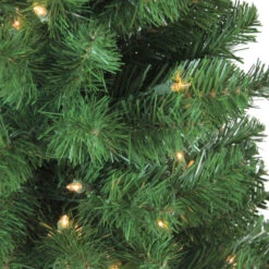 Northlight Pre-Lit Slim Noble Fir Artificial Christmas Tree - 4' - Clear Lights 6 Northlight Pre-Lit Slim Noble Fir Artificial Christmas Tree - 4' - Clear Lights -Christmas Decor Sale northlight b83524 2 50558.1588357596