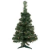 Northlight 2' Pre-Lit Slim Blackwater Fir Artificial Christmas Tree - Clear Lights -Christmas Decor Sale northlight b83526 1update 96789.1659037268