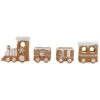 Northlight Frosted Snowflake Gingerbread Train Christmas Decoration - 5.5" - 4-Piece -Christmas Decor Sale northlight cb94895 01 05682.1694793101