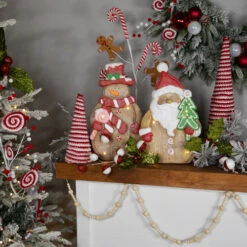 Northlight LED Lighted Gingerbread Santa Claus Glittered Christmas Figure - 15.5" -Christmas Decor Sale northlight cb949102c20cb94909 styled 02 19840.1694533527