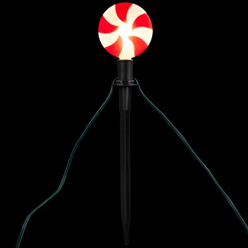 Northlight Set Of 4 Lighted Peppermint Twist Candy LED Christmas Pathway Markers 14.5" 5 Northlight Set Of 4 Lighted Peppermint Twist Candy LED Christmas Pathway Markers 14.5" - Image 3