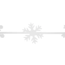 Northlight 4' White Felt Winter Snowflake Garland 11 Northlight 4' White Felt Winter Snowflake Garland -Christmas Decor Sale northlight da92489 5new 77183.1661972787