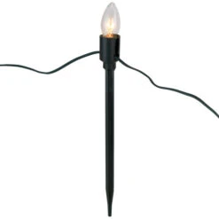 Northlight Set Of 15 Clear Lighted C9 Shape Christmas Pathway Markers, Green Wire -Christmas Decor Sale northlight dl15983 03 14542.1710790733