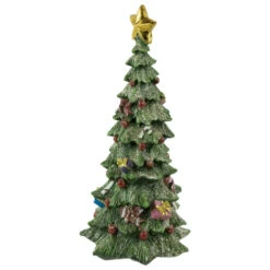 Northlight Glittered Christmas Tree With Presents, Berries And Bows Decoration - 10" -Christmas Decor Sale northlight dw92252 3 29550.1663254284