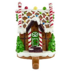 Northlight 6" Gingerbread House Christmas Stocking Holder