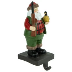 Northlight 8.5" Hunter Santa With Duck Christmas Stocking Holder -Christmas Decor Sale northlight dw94225 2 00471.1660844693