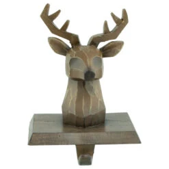 Northlight Set Of 2 Brown Reindeer Head Christmas Stocking Holders 5.75" -Christmas Decor Sale northlight dw94231 1 78062.1689345452
