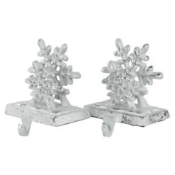 Northlight 12.5" Silver Snowflake Christmas Stocking Holder -Christmas Decor Sale northlight dw94238 3 76857.1715719614