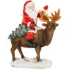 Santa Claus On A Reindeer Holding A Frosted Pine Tree Christmas Figurine - 8.25" 1 Santa Claus On A Reindeer Holding A Frosted Pine Tree Christmas Figurine - 8.25" -Christmas Decor Sale northlight dw94652 01 68568.1694101353