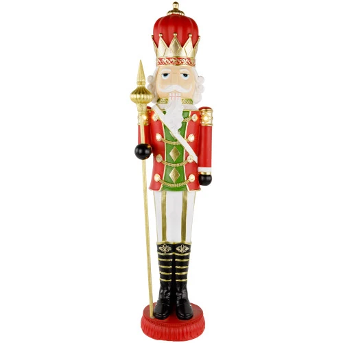 Northlight 22" Red And Gold Christmas Nutcracker With Scepter 3 Northlight 22" Red And Gold Christmas Nutcracker With Scepter