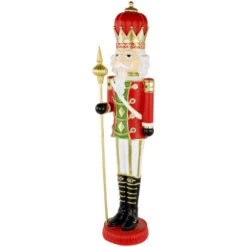 Northlight 22" Red And Gold Christmas Nutcracker With Scepter 13 Northlight 22" Red And Gold Christmas Nutcracker With Scepter -Christmas Decor Sale northlight dw94653 02 31302.1694101353