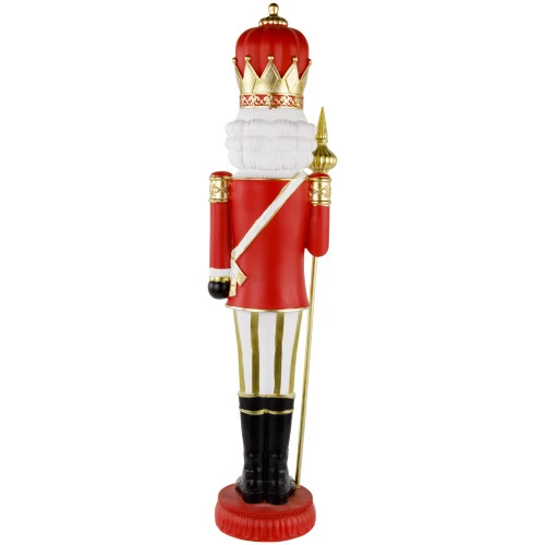 Northlight 22" Red And Gold Christmas Nutcracker With Scepter 9 Northlight 22" Red And Gold Christmas Nutcracker With Scepter - Image 7