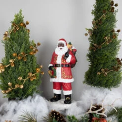 Northlight African American Santa Claus Christmas Figure - 14" -Christmas Decor Sale northlight dw94654 styled 05363.1694101355
