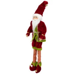 Northlight Elf Monarch Poseable Christmas Figure - 18" - Red And Green -Christmas Decor Sale northlight e76455 02 17135.1701883385